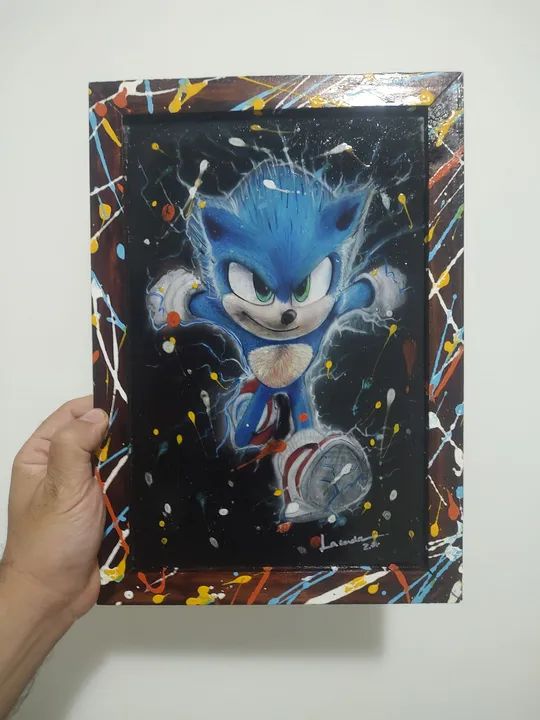 Quadrinho do Sonic 