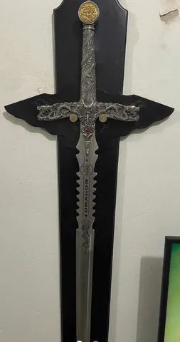 Espada e Machado medieval 