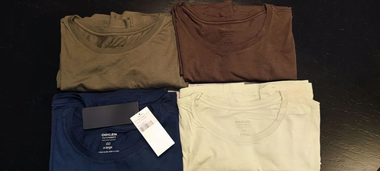4 Camisetas Osklen -  Pima GG -  Raridade! - Foto 2