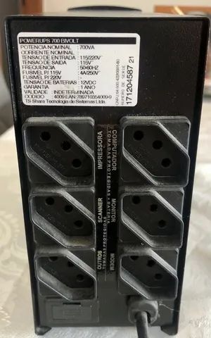 nobreak ts shara 700va - Foto 4