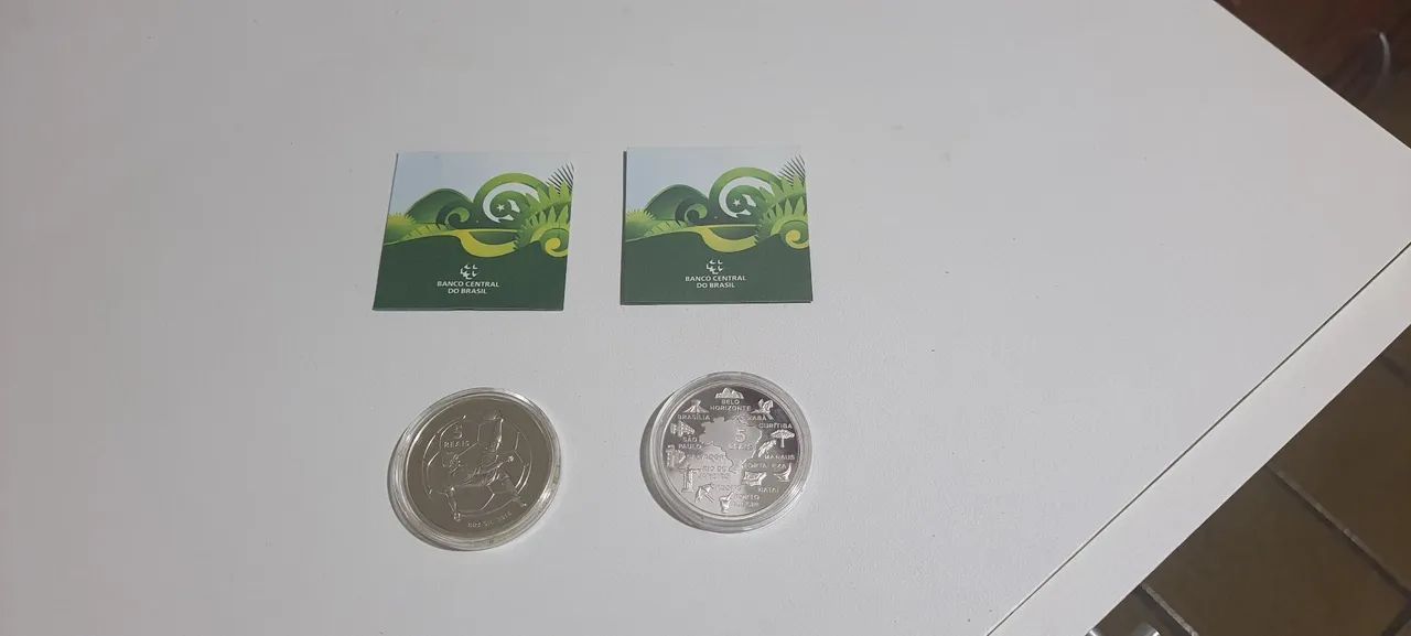 Moedas de Prata Comemorativas da Copa do Mundo FIFA Brasil 2014 - Foto 6