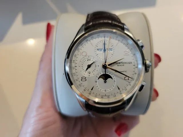 Relogio Baume Mercier Clifton 10280 Acess rios Boa Viagem