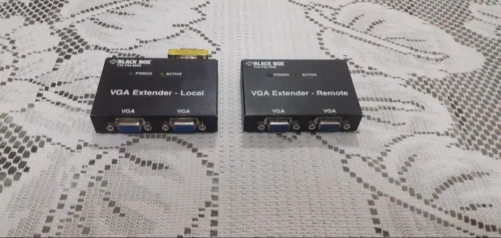 Extensor VGA Black Box - Kit Local e Remoto