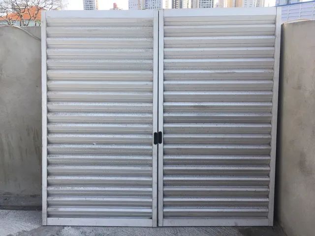 6 folhas de janela de alumínio natural