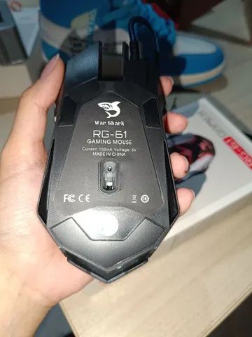 MOUSE GAMER- WAR SHARK- 3200 DPI - Periféricos de Computador - Vila Zezé,  Jacareí 1275899393