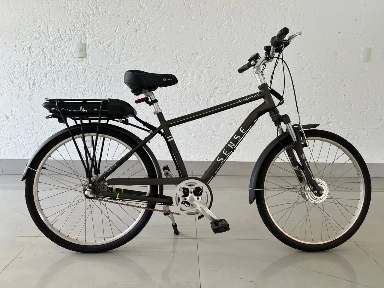 Bicicleta Elétrica Sense Wind - Impecável!