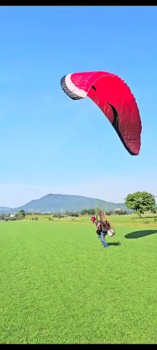 53hr de vôo registro cronômetro, com laudo, parapente SOL Auster GT2, 115 a 150kg - Foto 2