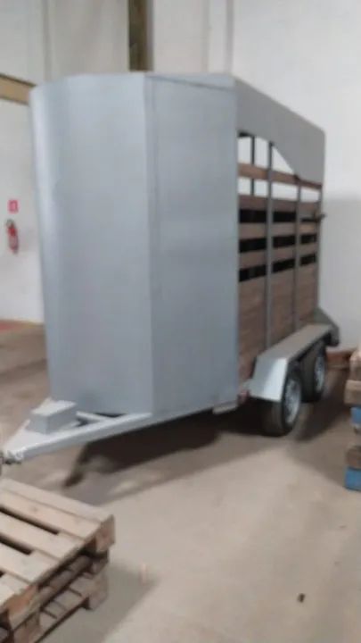 vendo ou alugo  carretinha de cavalo - Foto 2