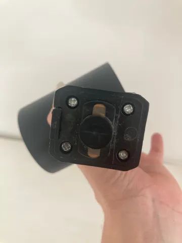 Conjunto Spot ar70 preto para trilho eletrificado - Foto 4