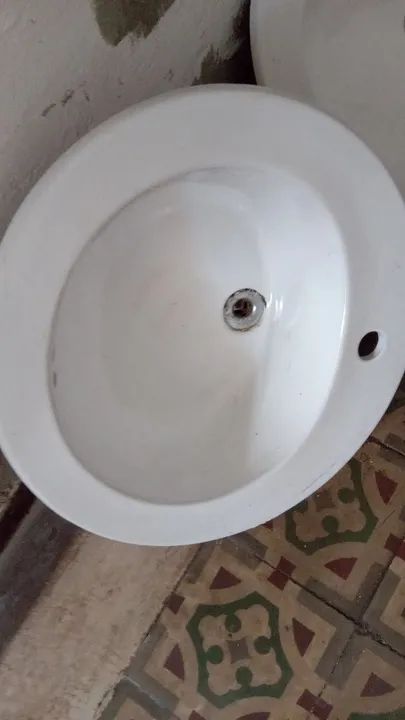 3 cubas de louça redondas - Foto 2