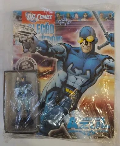 Miniatura Eaglemoss Besouro Azul Com Revista