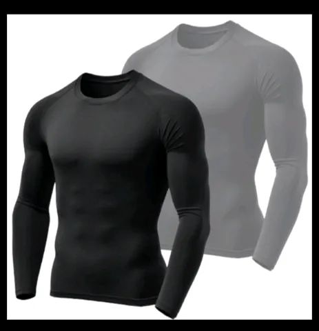 Camisa Masculina UV 50 - Malha Fria - Proteção solar - Praia - Piscina - Manga Longa