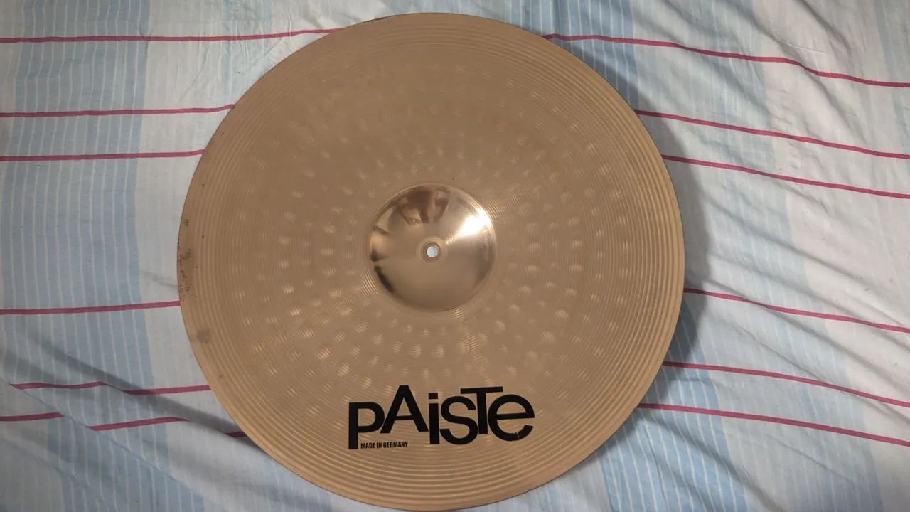 Prato medium condução 20" Paiste PST5 - Foto 3