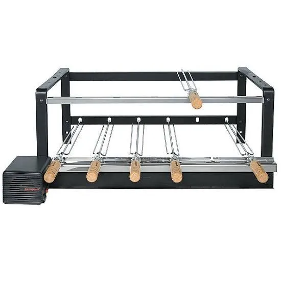 Gira Grill original 6 Espetos - Ideal para Churros e Carnes!