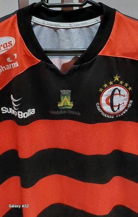 VENDO CAMISA DO CAMPINENSE CLUBE ORIGINAL OFICIAL. ADULTO MASCULINO (M) - Foto 3