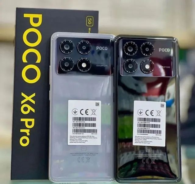 Celular Poco X6 Pro 5g 256gb 8gb Grey