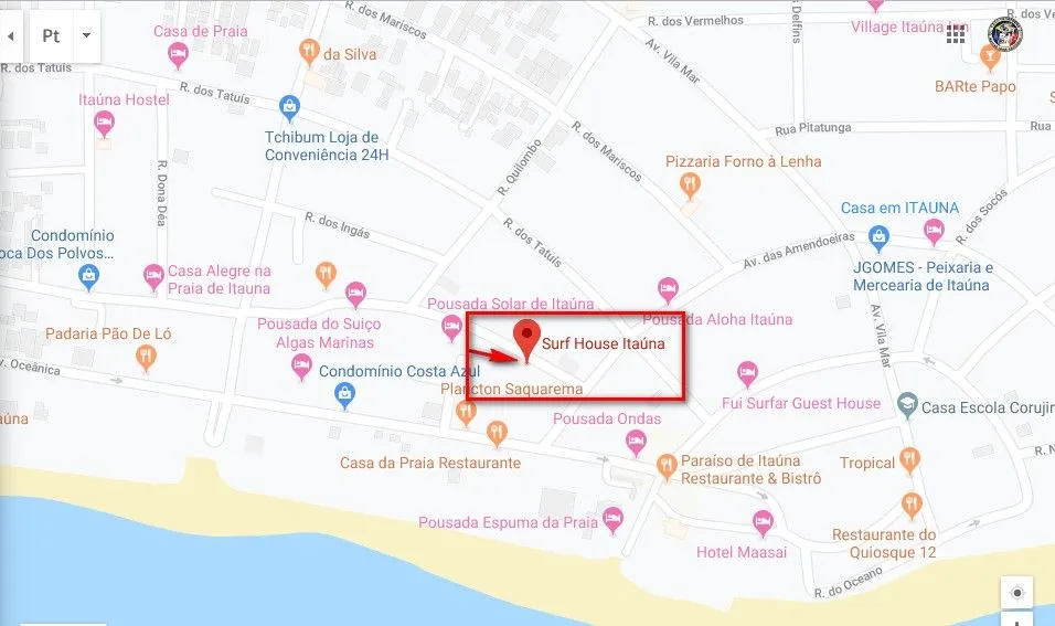 Casa compartilhada parte de cima Itaúna Saquarema