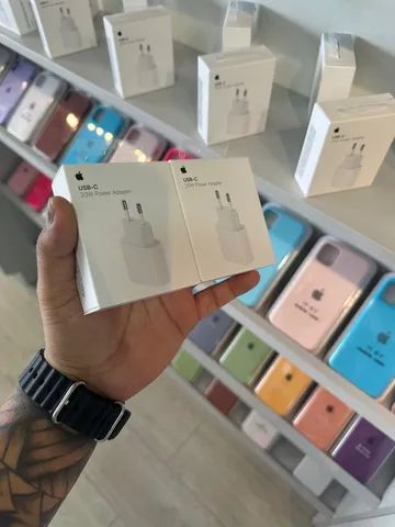 Fonte original Apple / 20w / Lacrado 1 ano de garantia 