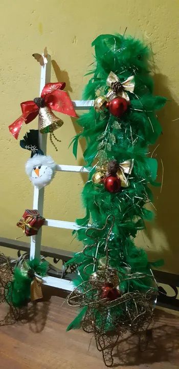 DECORA ESCADINHA PAPAI NOEL  - Foto 3