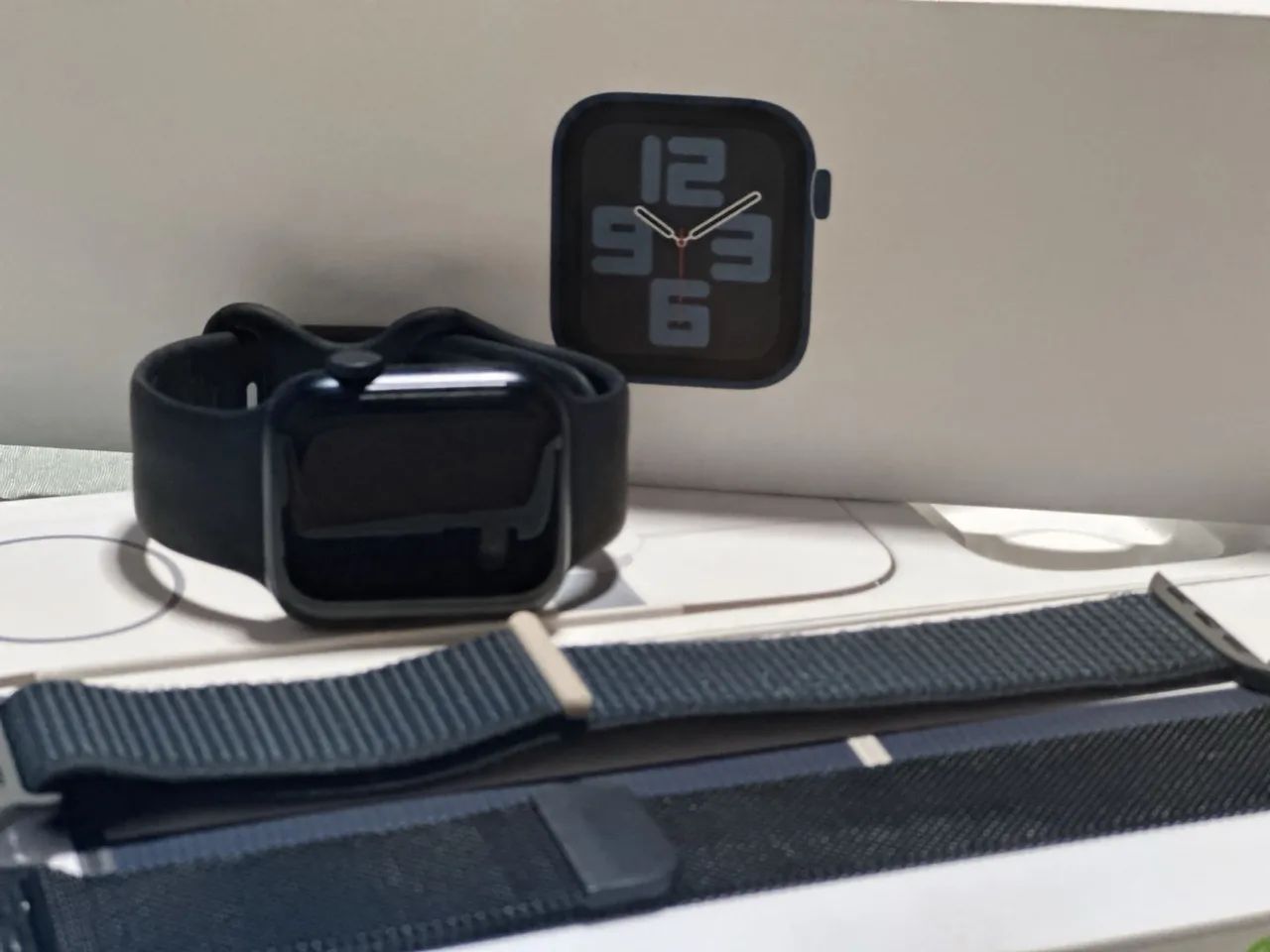 Apple Watch SE (2ª geração) - Semi-novo + 3 (três) pulseiras - Foto 6
