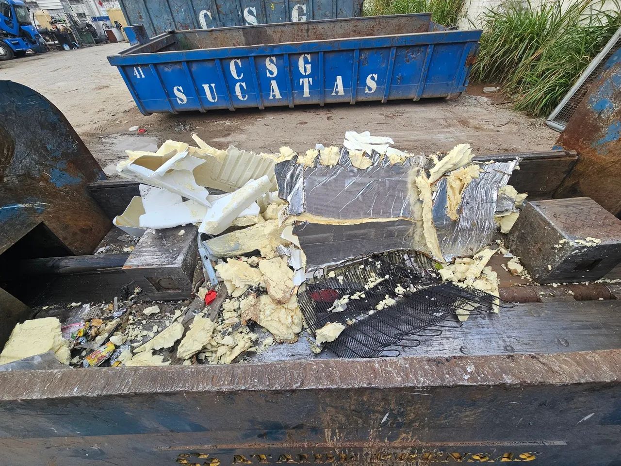 Prensa sucateira móvel 30x30 compactador sucata - Foto 3