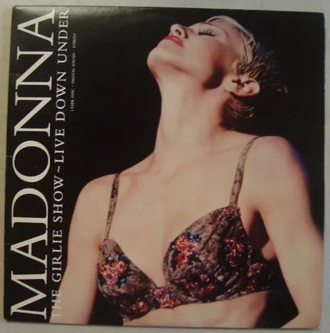 Ld Madonna 1993 The Girlie Show, Laserdisc Importado Usa