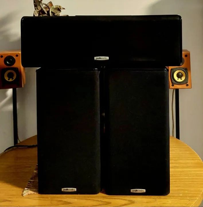 Caixas trio 3.0 POLK TSi 200 + CS10 150w 8ohms 89dB<br>WWW.BASSOFFICEHT.COM.BR - Foto 5