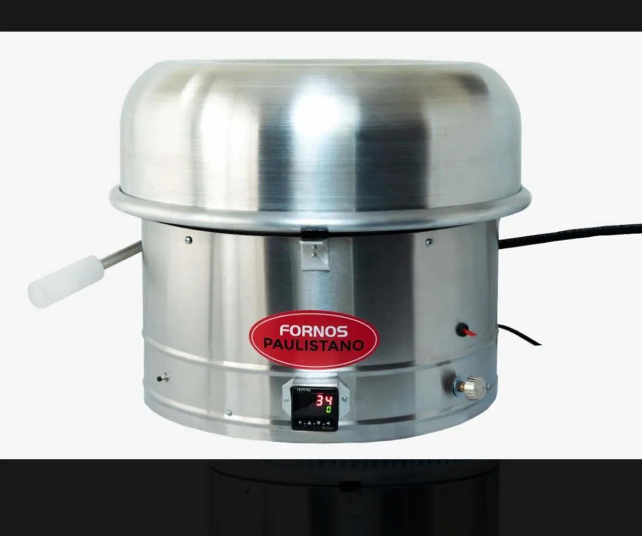Forno De Pizza Redondo A Gás Digital Paulistano P40