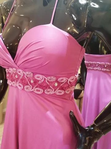 Vestido de festa Midi Pink - P - Foto 2
