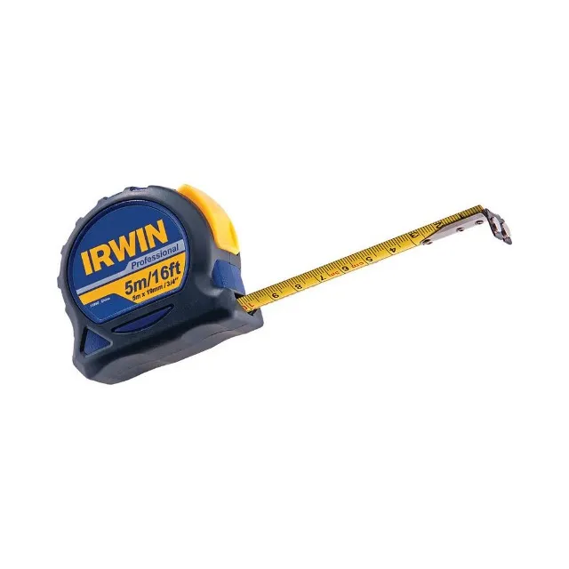 Trena Profissional Emborrachada com Ganho Magnética Dupla Marcação 5M x 19mm Irwin IW13950
