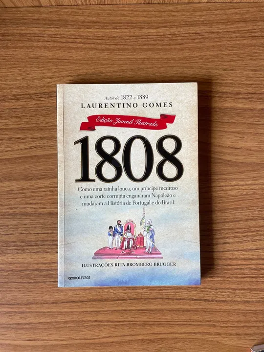 Livro 1808 - Edição Juvenil Ilustrada