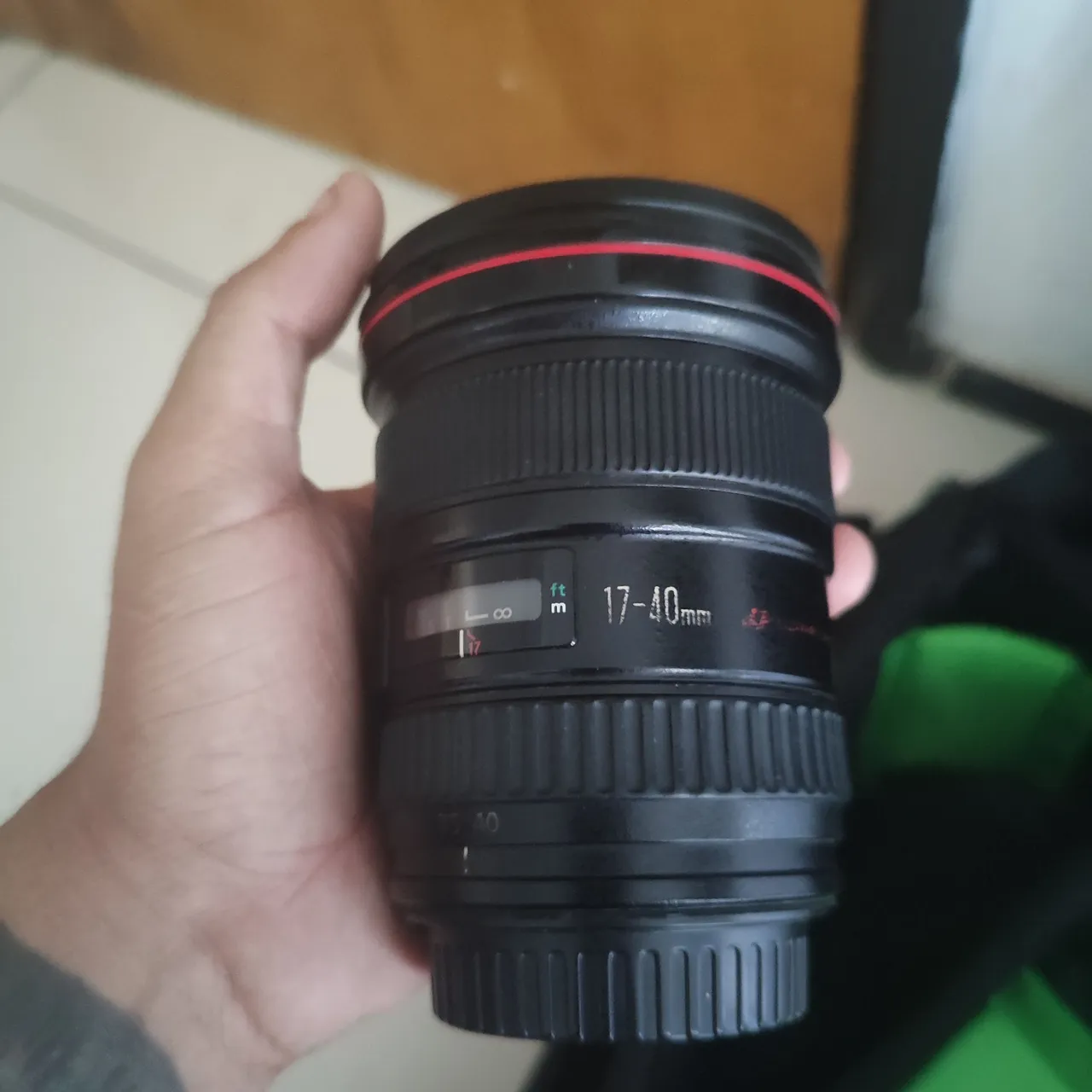Lente canon 17-40