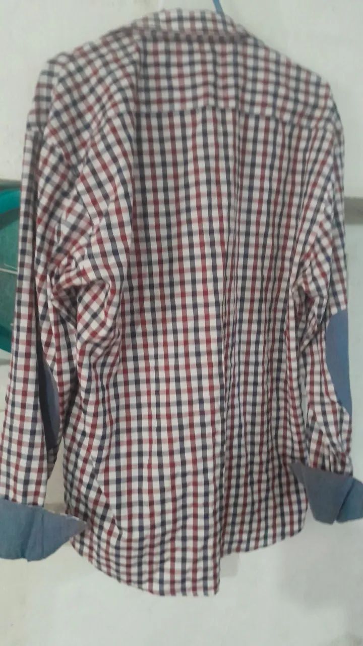 Camisa xadrez masculina - Foto 3