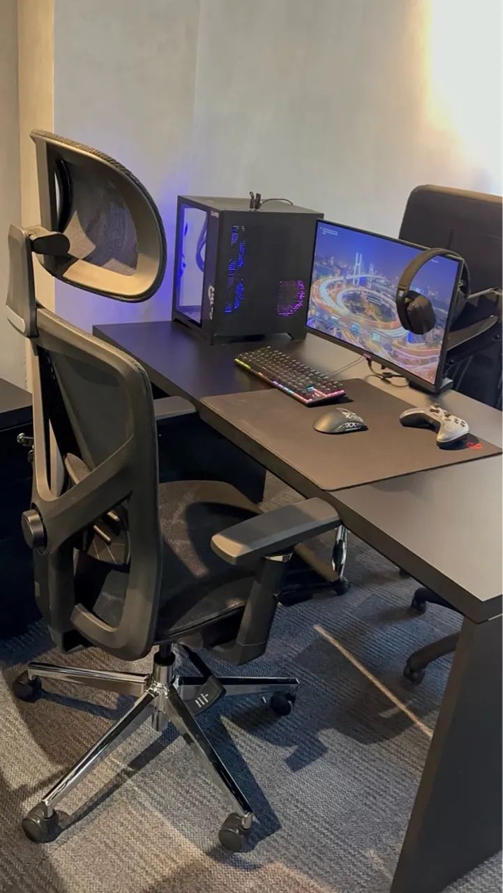 Cadeira PRESIDENTE COM TELA MESH NO ASSENTO - IKONMIXOFFICE MÓVEIS PARA ESCRITÓRIO  - Foto 2