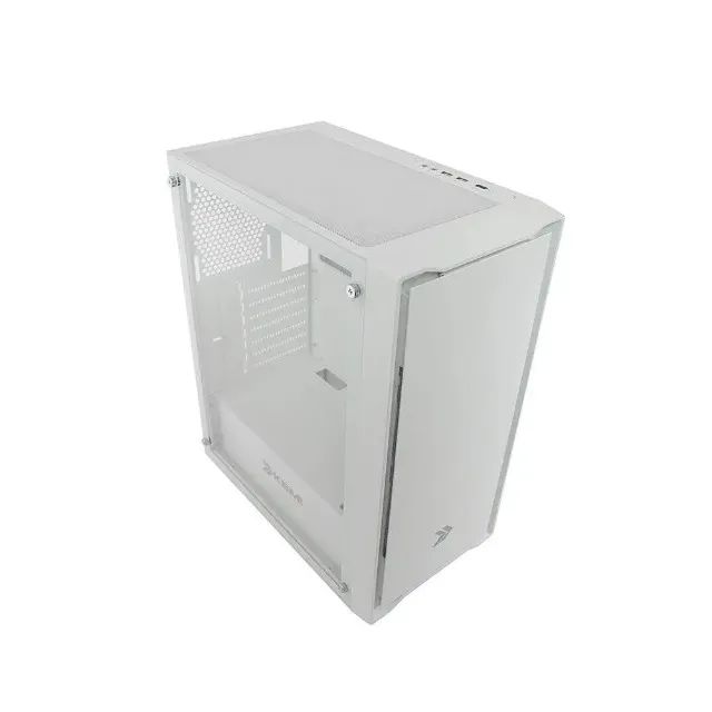 Gabinete KBM! GAMING GN110, Mid Tower, ATX, Lateral Vidro, Branco, Novo, Lacrado - Foto 2