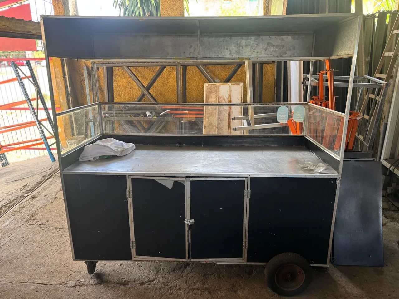 Carrinho de lanches em ótimo estado - Foto 4