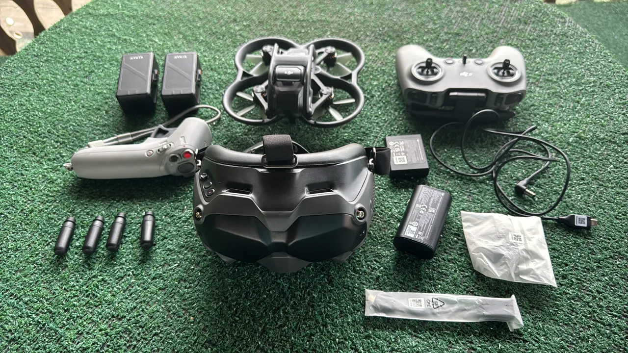 Dji avata + controle extra + gogles v2