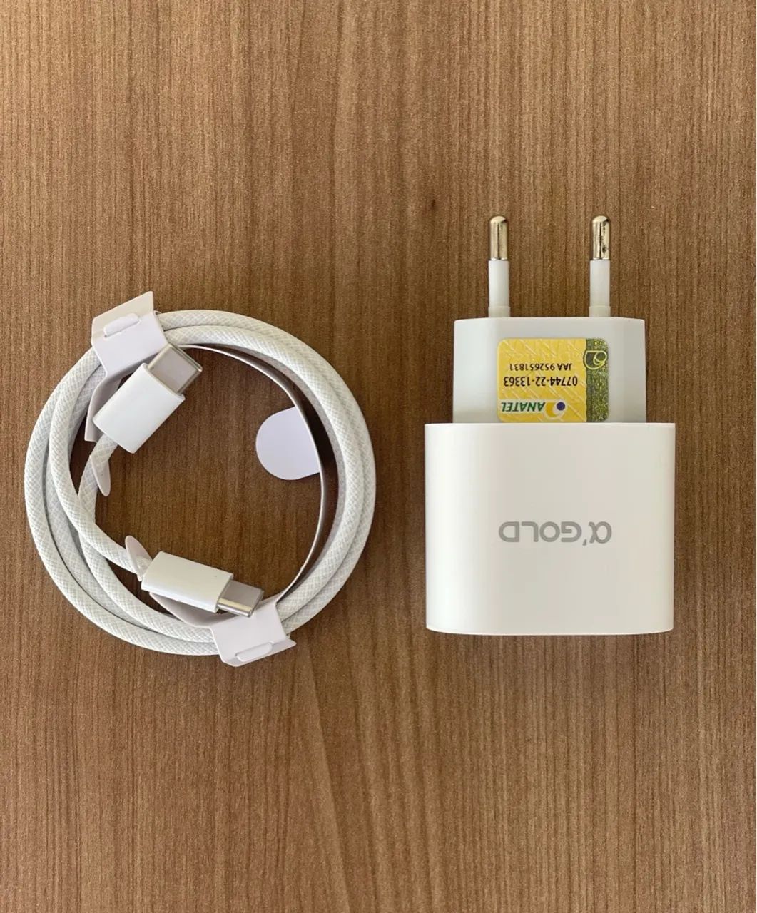 Carregador Turbo iPhone 15 16 Anatel
