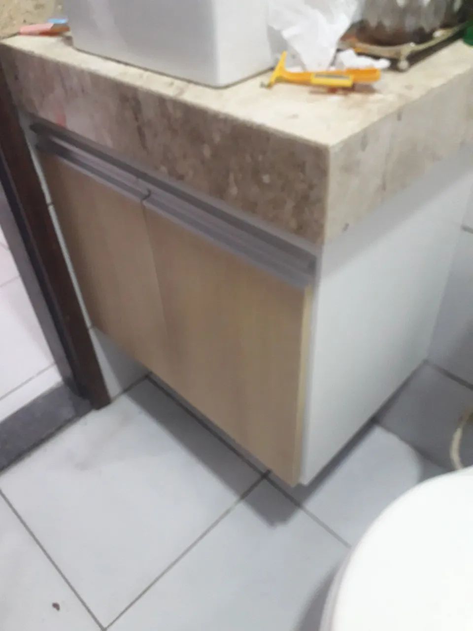 Bancada de cozinha com adega - Foto 2