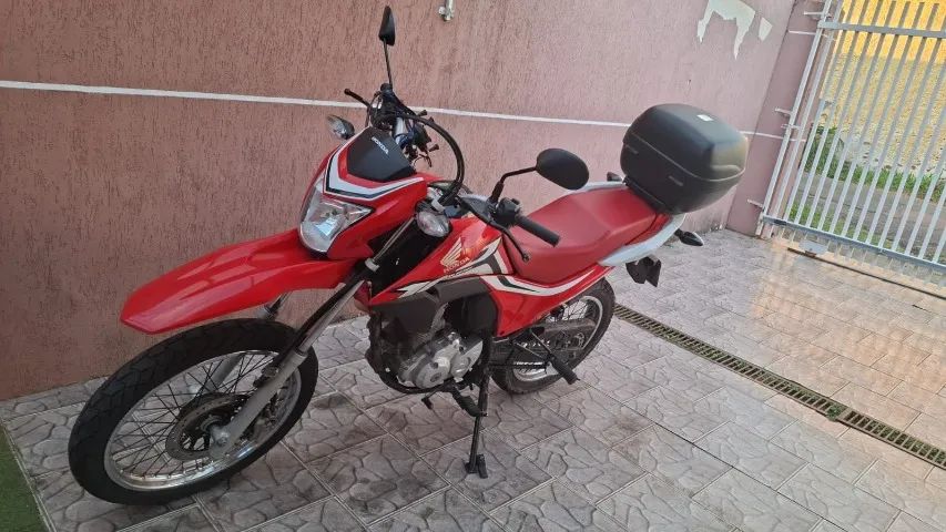 Bros 160 ano 2021 com cx para capacete -  suporte para celular - Particular