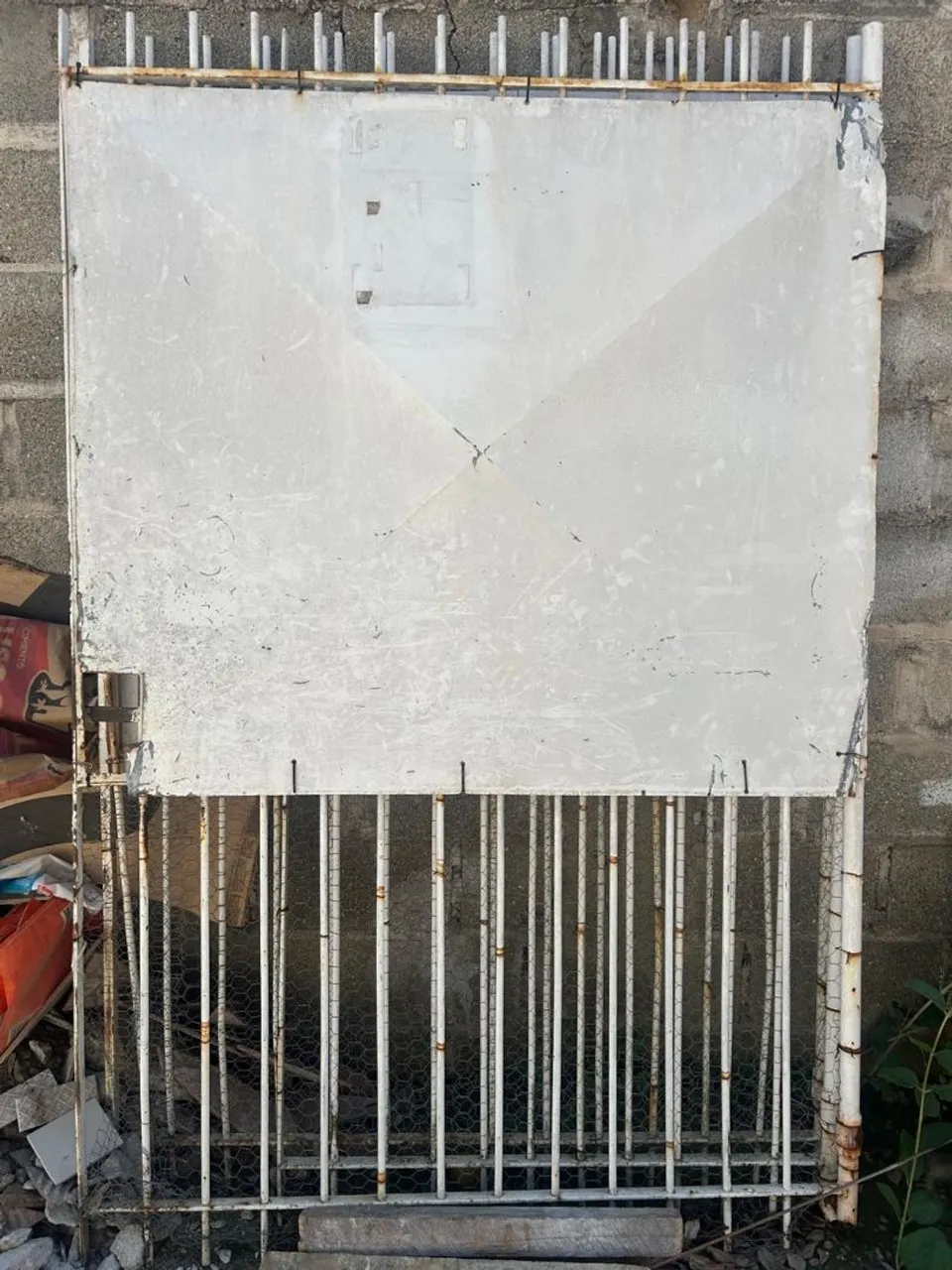 (Portão) Grade de ferro para área externa