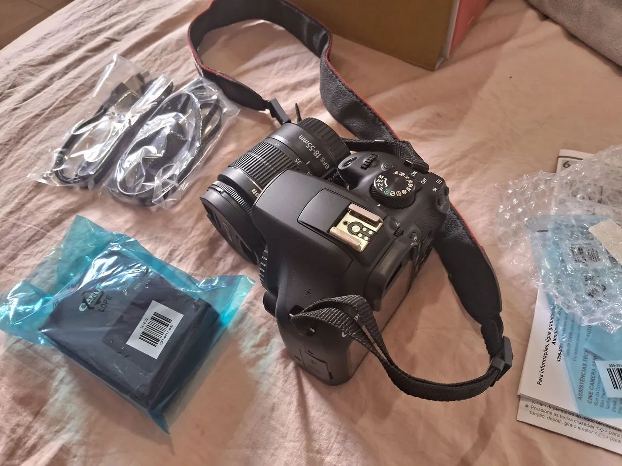 Câmera Canônica EOS Rebel T6 - Foto 3