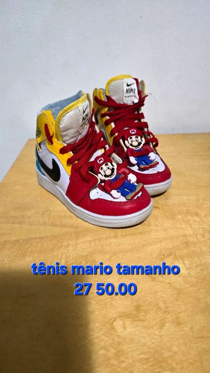 Tênis Nike Mario Infantil Tamanho 27