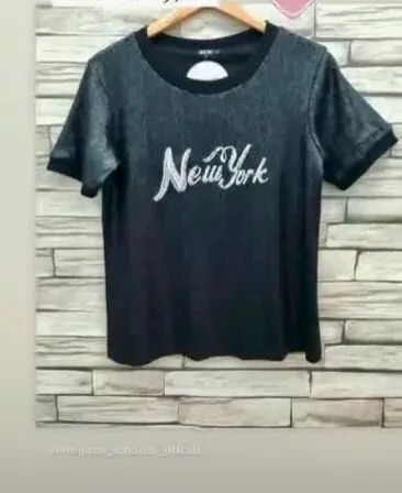 T-shirt em paetês  - Foto 2
