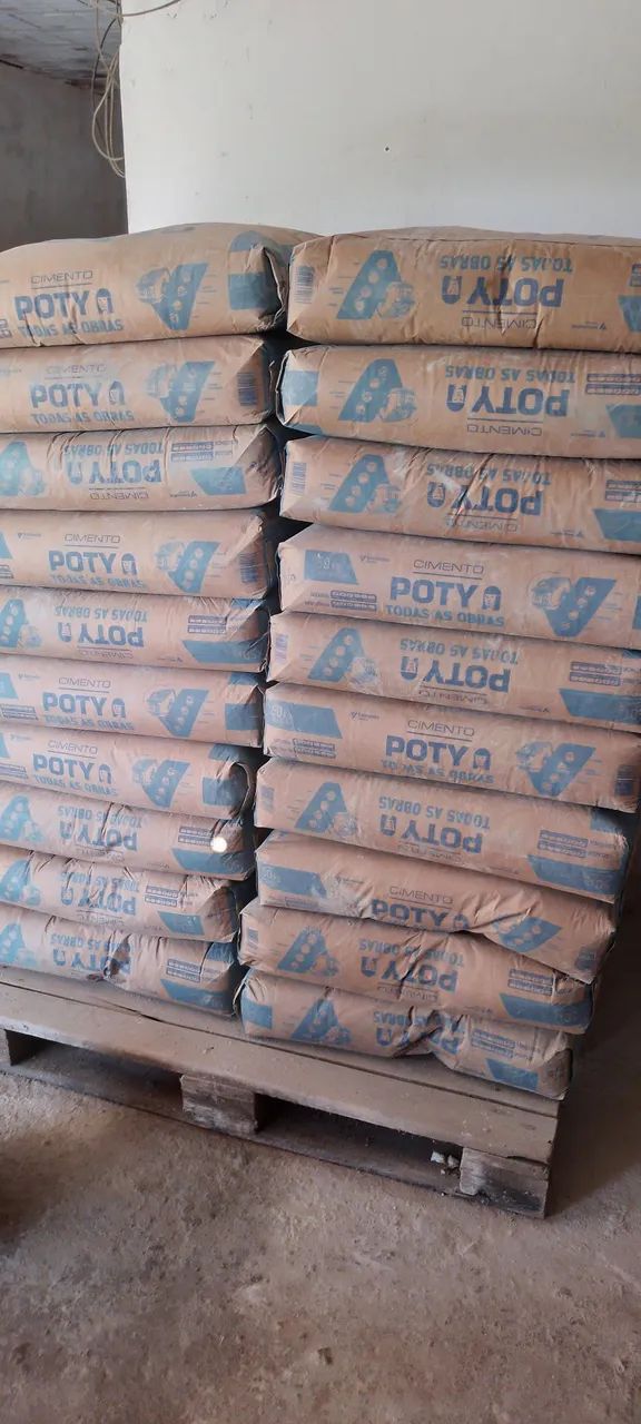 Cimento Poty - Sacos 50kg - Para Todas as Obras 