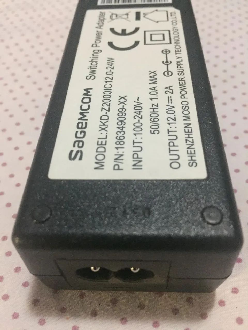 Adaptador de energia Sagemcom 12V 2A - Foto 5