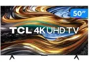 TV TCL 4K 50 polegadas - ACEITO CARTÃO