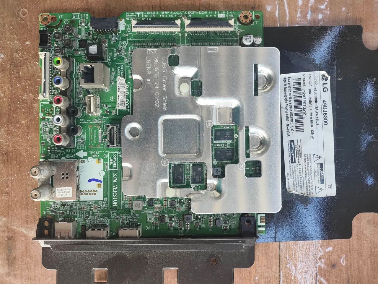 Placa Principal LG 49UJ6300 - Peça TV