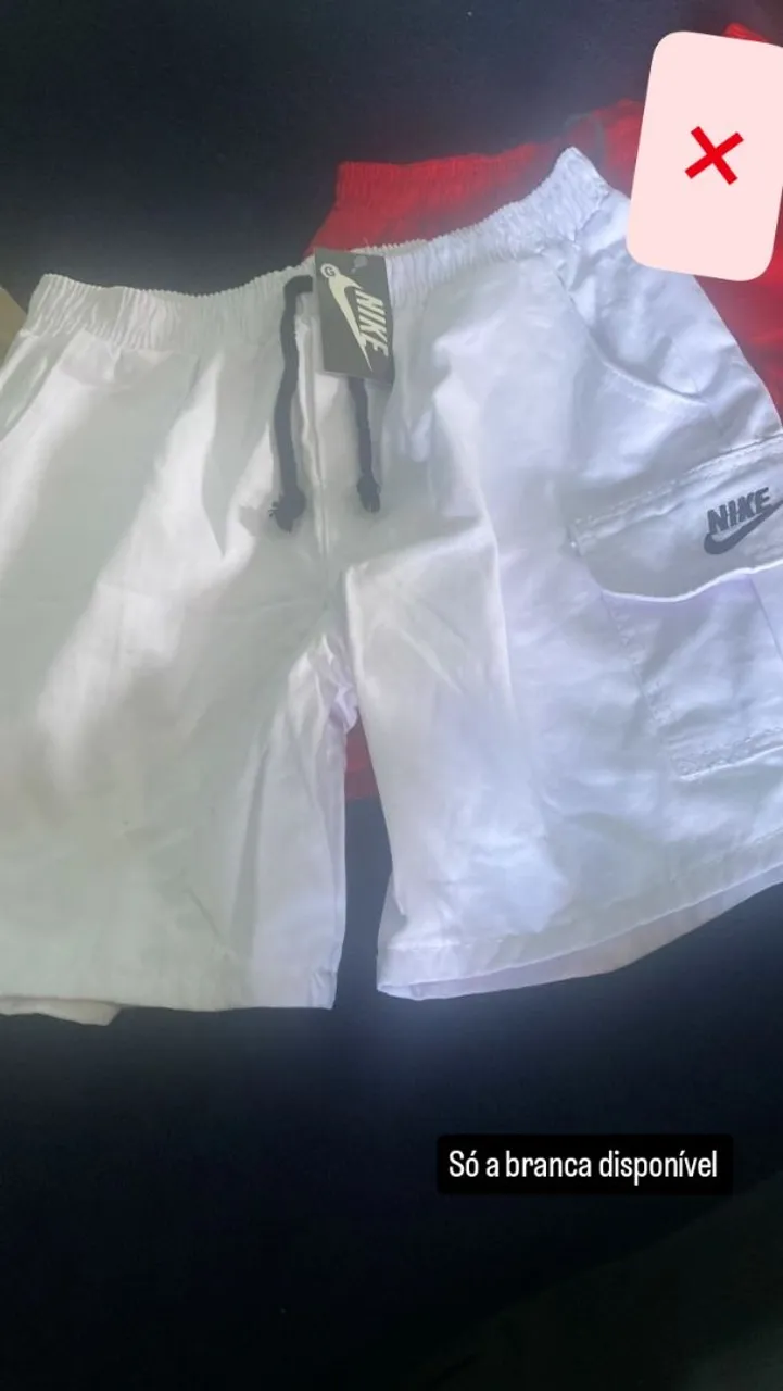 Shorts Nike Branco