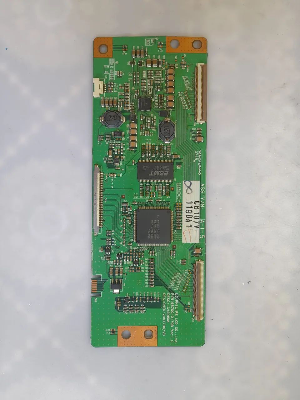 Placa t com TVLG 42polegadas 